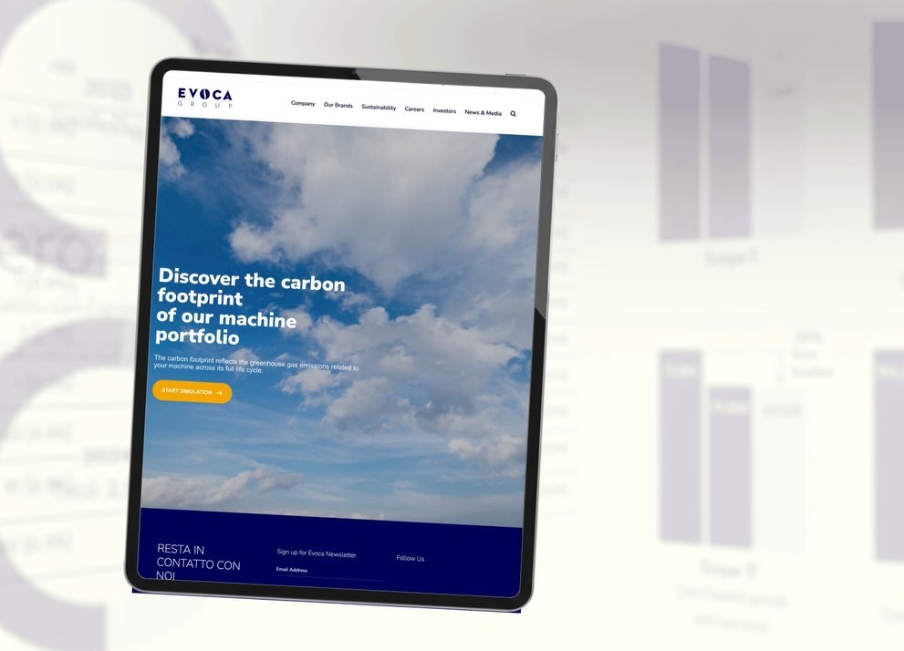 Evoca Group presents its first ISO-certified Product Carbon Footprint Tool